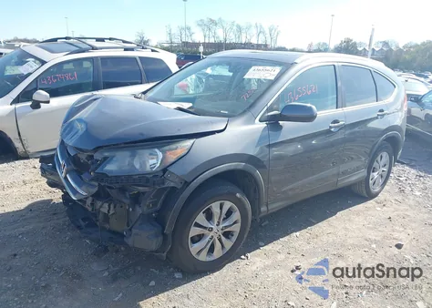 2013 Honda Cr-V Ex-L из США, поврежденный, VIN 2HKRM4H75DH657258